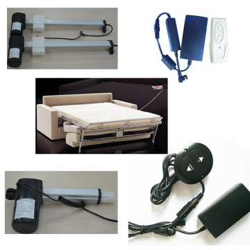 Inexpensive linear actuator for electric sofa