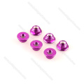 M3 Aluminium Nylon Insert Flange Lock Nuts