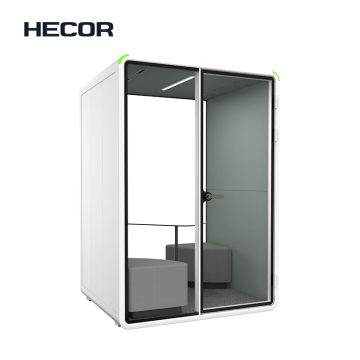 Compact Meeting Pod for Two People