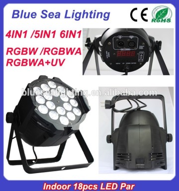 18x12w led par RGBW indoor light