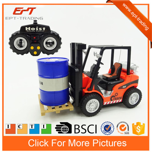 Hot sale kids rc toy remote control forklift truck for kids