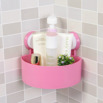 J413 Bathroom sucker triangle storage rack /space savers