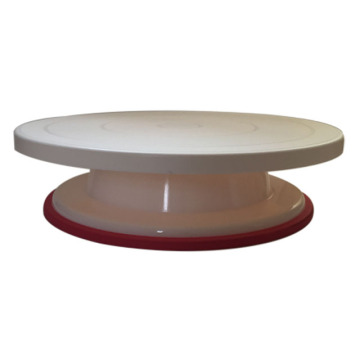 Plastic cake decorating turntable