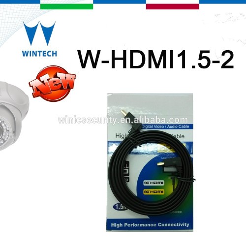 HDMI connector coaxial cable