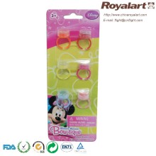 Clear self inking nail stamp