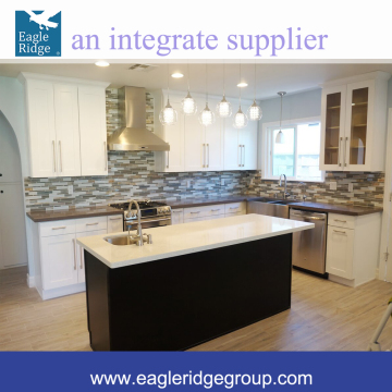 Cherry Wood White Shaker KITCHEN CABINETS