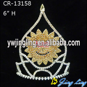 Pageant Crown Sunflower Shape Crown