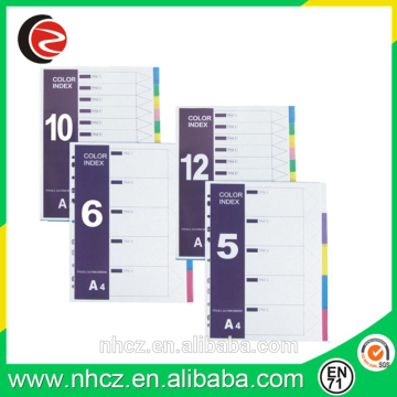 A4 PP Index File Folder Label