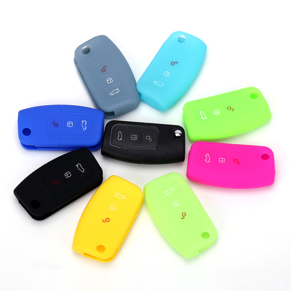 silicone car key cover