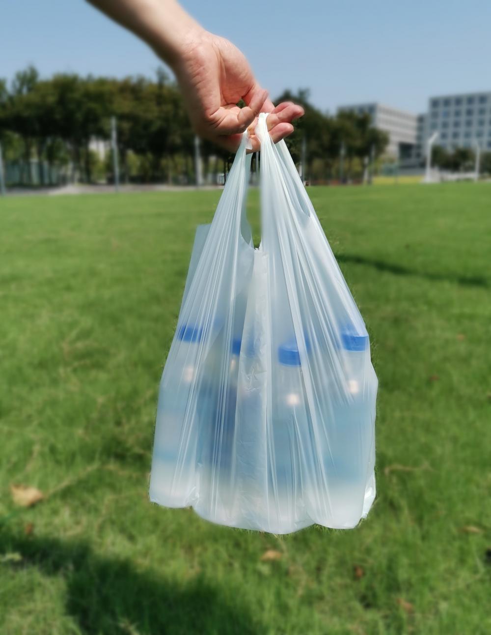 عرف المطبوعة 100 ٪ قابلة للتحلل حمل أكياس البلاستيك الحيوي