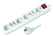 8 Way European type Electrical Socket