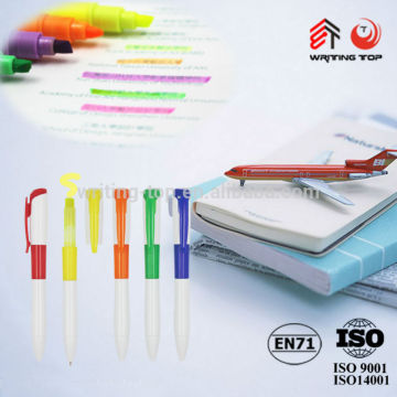 promotion plastic pen highlighter