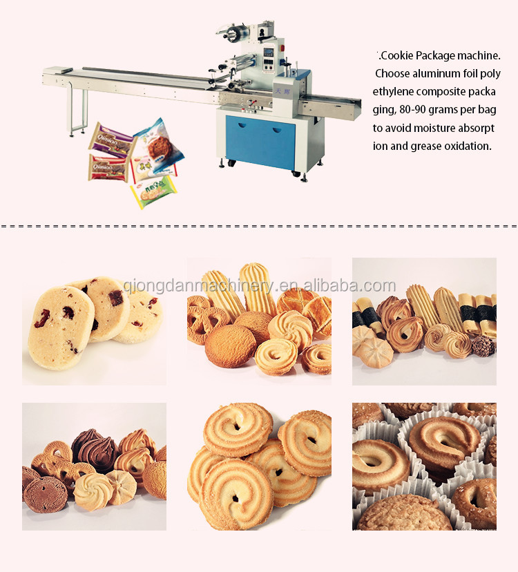 Automatic small cookies depositor machine two color maker 3D mini biscuit forming machine for commercial use price for sale