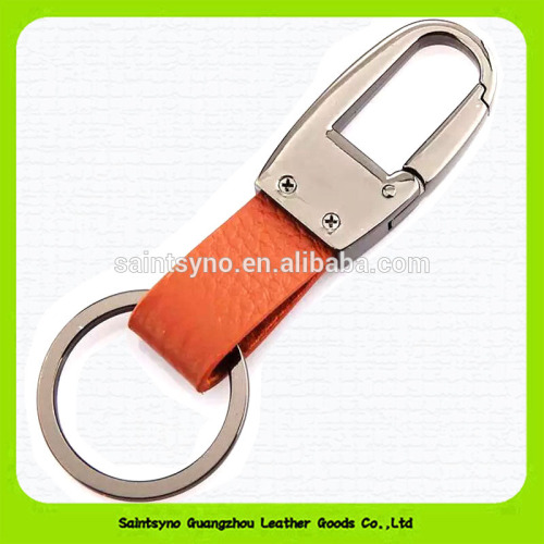 15096 Wholesale promotion leather metal key chain