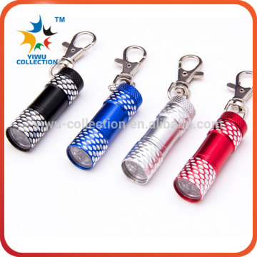 Mini opener Battery LED Flashlight Torch with Keychain