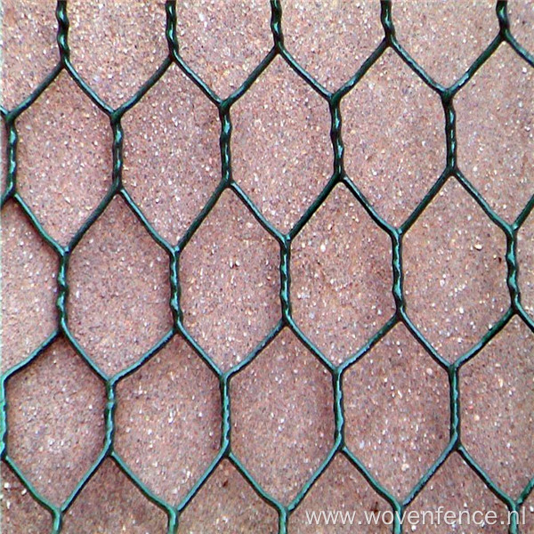 PVC coated hexagonal wire mesh