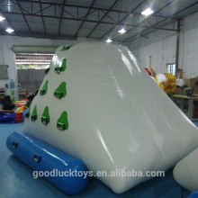 Giant Inflatable Climbing Iceberg/Inflatable Floating Climbing Wall/inflatable floating island