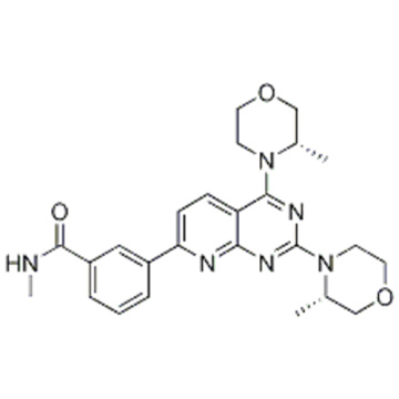 3- [2,4-Bis ((3S) -3-metilmorfolin-4-il) pirido [5,6-e] pirimidin-7-il] -N- metilbenzamida CAS 1009298-59-2