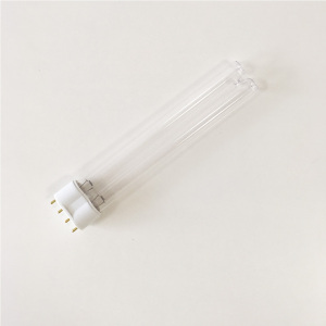 T5 quartz glass tube 4 pins G10q ceramic base UV germicidal lamp 254nm