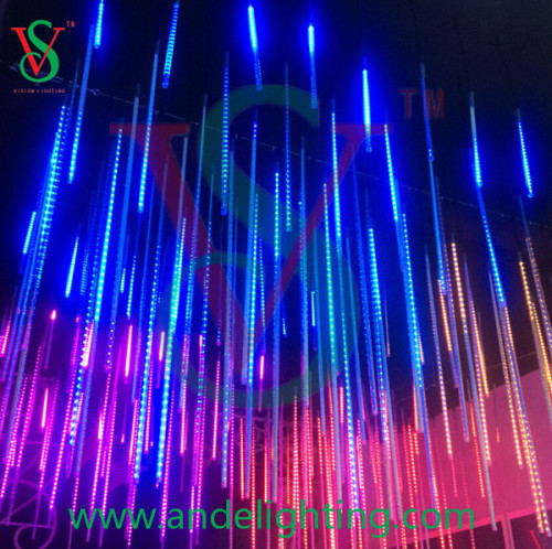 led meteor shower rain tube lights, outdoor led christmas meteor shower light