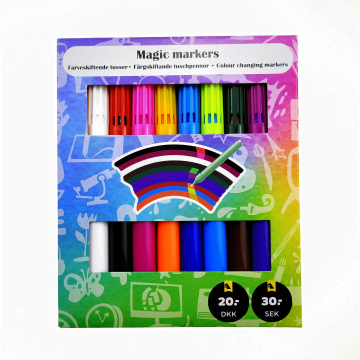 Water Ink Color Change Magic Ink Watercolor Marker Pen Set