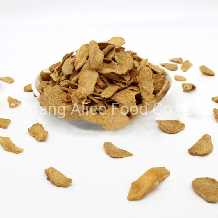 China Made VF Vegetables Snacks Vacuum Fried VF Ginger Slice with Black Brown Sugar