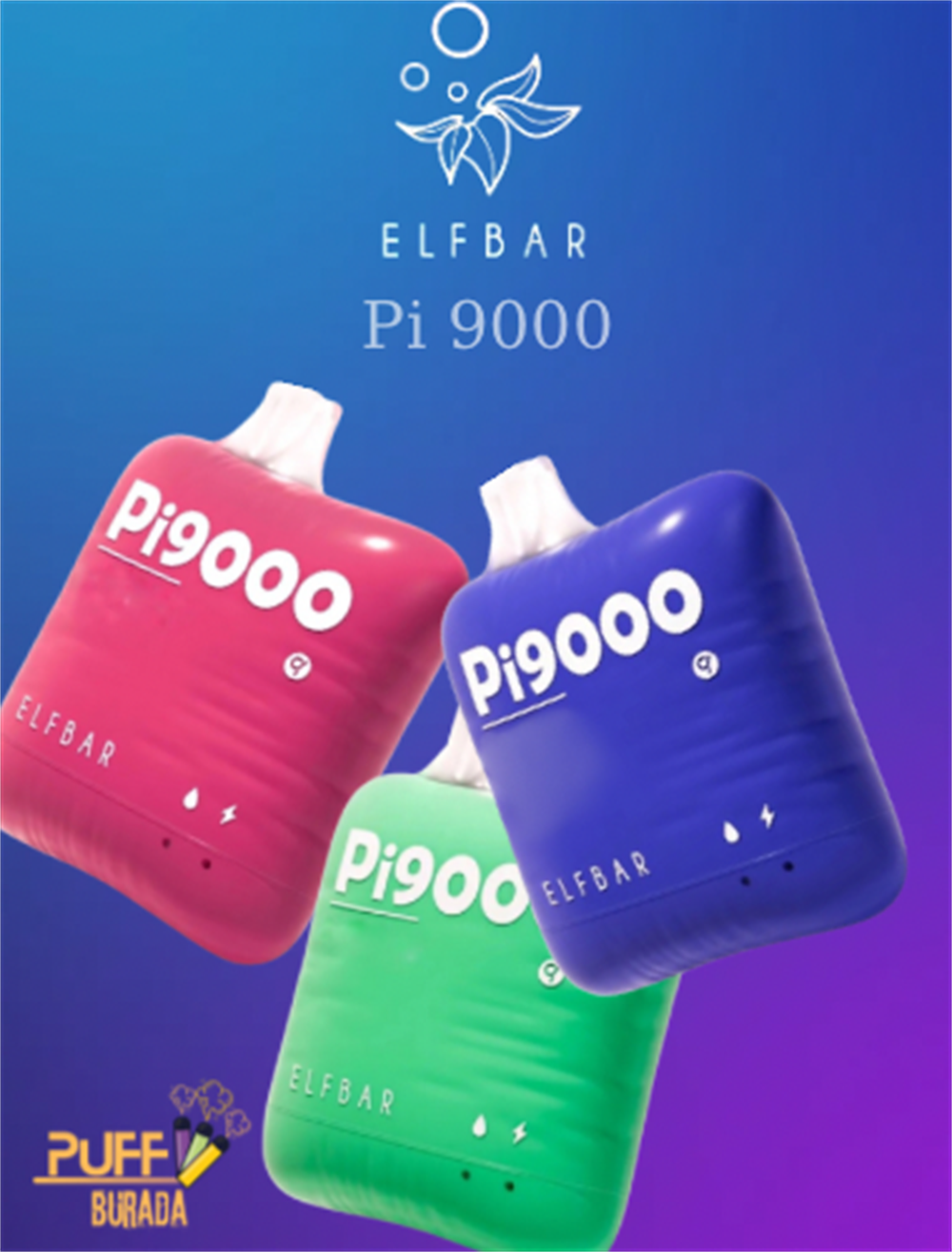 Одноразовое вейп-устройство электронная сигаретная продукция Elfbar Pi9000