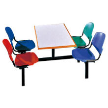 Dining table with fireproof cover