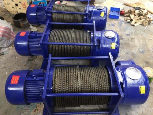 multi-function steel wire rope electric winch hoist