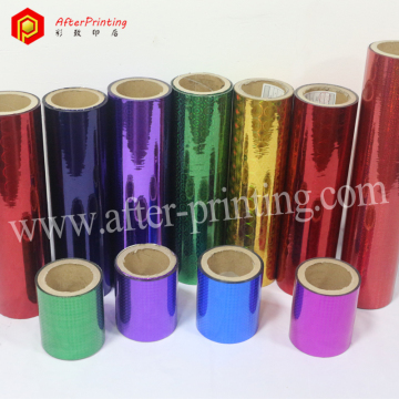 OPP Holographic BOPP Metalized Film Transparent