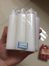 Short Taper Smokeless Wax Candle