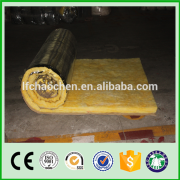 fireproof glass wool blanket with perforated aluminum foil