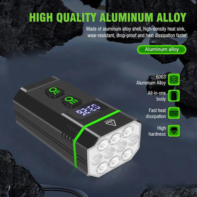 Ultra Bright Waterproof LED Torch for Outdoor Exploration