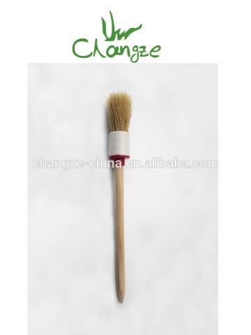 Round paint brush