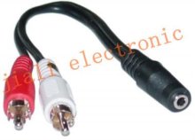 audio cable 6.35mm stereo jack