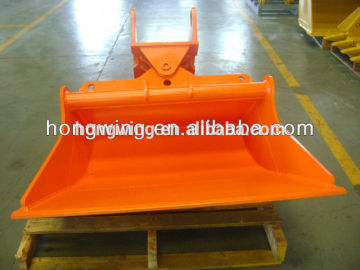 excavator bucket weights tilt bucket