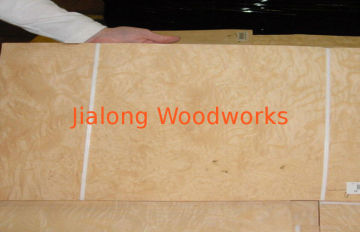 White Ash Burl Wood Veneer For Furniture , 0.50mm Thickness