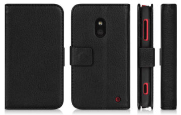 Universal Nokia Cell Phone Cases , Leather Wallet Case With Stand