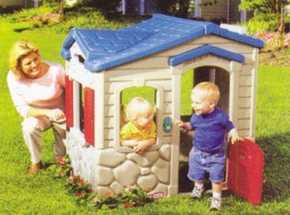 Magic Bell Log Cabin Cubby House Design For Childrens Play