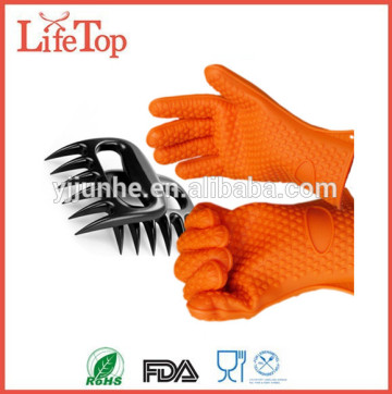 Heat Resistant Grilling Accessories Barbecue Gloves Pulled Pork Claws Set