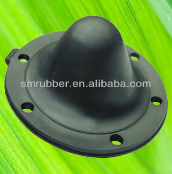 custom molded viton rubber diaphragm