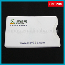 plastic card holder with print for displaying