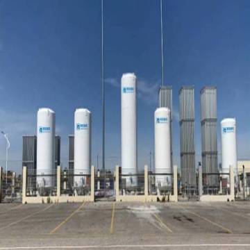 Runfeng Brand LCO2 Vertical VIE Cryogenic Storage Tank with Competitive Price