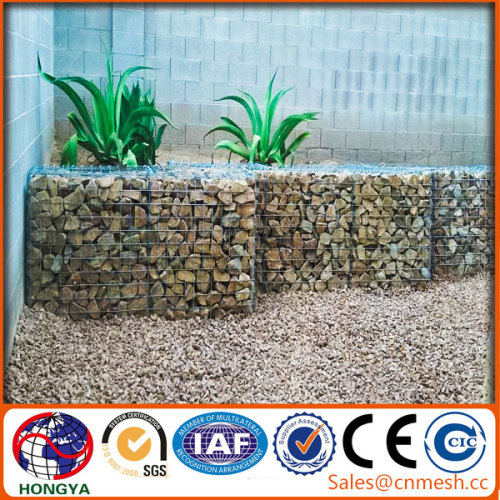 China alibaba supplier Garden gabion Used Welded Gabion box for landscapes and home yard decorative/ Gabion