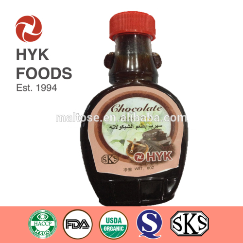 New flavor natural chocolate flavor syrup for food additives