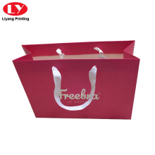 Bolsa de regalo de papel Dark Prink Servicio impreso