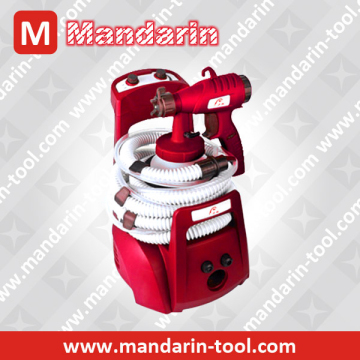 furniture spray painting, HVLP floor based paint spray gun with trolley, spray gun painting