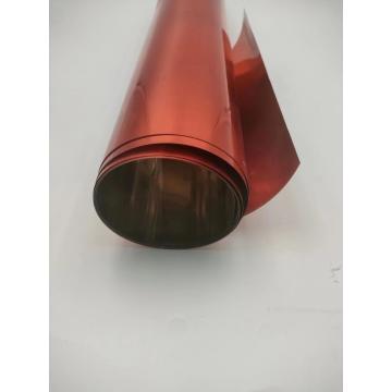 Metallized PVC Laser Film for Fireproof