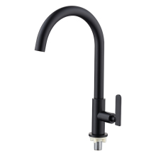 Matte Black Plumbing Kitchen Mixer