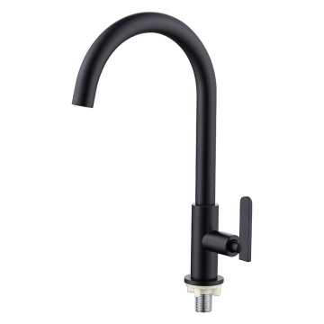 Matte Black Plumbing Kitchen Mixer